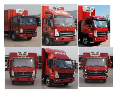 豪沃牌ZZ5167XLCH4515E1冷藏車 隨車吊 高效冷鏈運輸?shù)闹悄芙鉀Q方案